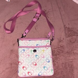 Coach Chelsea Heritage Stripe Crossbody Bag